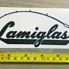 Lamgilas Sticker Decal Black Rods Die Cut Fishing Fish Reels XO