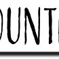 I Love Mountains Sticker Decal Rossignol Salomon 4.5" Marmot Skiing K2 Volkl PO