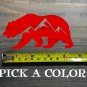 Bear Sticker Decal 4.5" DIE CUT Mountain Sitka First Lite Simms Sage KUIU XO