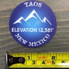 Taos Sticker Decal Mountain Ski New Mexico Santa Fe PO Snowboard NM Red River