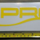 8" SPRO Sticker Fishing Lures Decal Yellow Crappie Walleye Bass Fly Rod