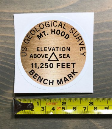 Mt. Hood Sticker Decal Mountain Ski Oregon Meadows Timberline Lodge XO