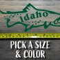 Idaho Sticker Decal DIE CUT Fly Fishing Trout Hunter Sage Simms Ross Reels XO