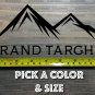Grand Targhee Sticker Decal Idaho Wyoming Ski Mountain Big Sky Jackson Hole XO