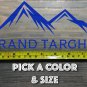 Grand Targhee Sticker Decal Idaho Wyoming Ski Mountain Big Sky Jackson Hole XO