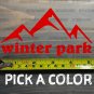 Winter Park Sticker 5" Colorado Ski Mountain Snowboard Decal XO