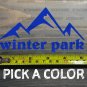 Winter Park Sticker 5" Colorado Ski Mountain Snowboard Decal XO