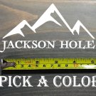 Jackson Hole Sticker 5" Wyoming Ski Mountain Snowboard Decal Resort Teton XO
