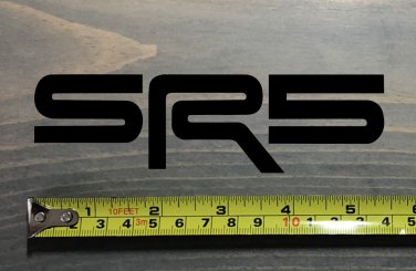 4Runner Sticker Decal SR5 5.5" Toyota 4 Runner TRD Pro DIE CUT 5th Gen Trail XO