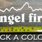 Angel Fire Sticker Decal 5.5" Mountain Ski New Mexico Red River Snowboard XO