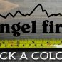Angel Fire Sticker Decal 5.5" Mountain Ski New Mexico Red River Snowboard XO