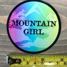 Mountain Girl Sticker Decal Hiking Climbing Who Hike Patagonia Salomon Roxy PO