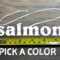 Salmon Sticker Decal Fly Fishing Fish Coho Red Chinook King Sage XO
