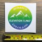 Monarch Sticker Decal 3" The Mountains Colorado Ski Snowboard Wolf Creek