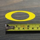 2.5" Oakley Decal Sticker Yellow Goggles Sunglasses USA Flag Helmet Visor XO