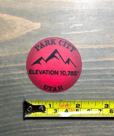 Park City Sticker Decal 2" Utah Ski Snowboard Mountain Deer Valley PO Alta