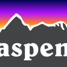 Aspen Sticker Decal Colorado 3" Mount Mountain Ski PO Snowboard Snowmass Keystone