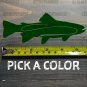 Trout Sticker Decal 5.5" DIE CUT Simms Sage Fly Line Fishing Hatch Ross Rio XO