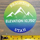Brighton Sticker Decal 3" Mountain Ski Utah Resort Snow Bird PO