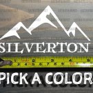 Silverton Sticker 5" Decal Telluride Colorado Ski Mountain Snowboard Ouray XO
