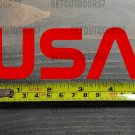 Burton USA Sticker Decal 5" DIE CUT RED Olympic X Games Beaver Creek Wolf  XO