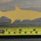 Tarpon Sticker Decal Fish DIE Cut Gold Golden 13 Fishing Costa Pelagic AFTCO XO