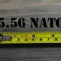 5.56 Nato Sticker Decal 3.5" Ammo Can Box Label Black Ammunition Case DIE CUT XO