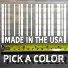 Made In The USA Sticker Decal Molon Labe Die Cut XO Tactical BCM