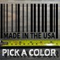 Made In The USA Sticker Decal Molon Labe Die Cut XO Tactical BCM