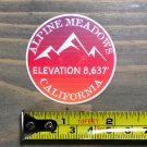 Alpine Meadows Sticker Decal Valley Ski Snowboard Mountain California PO Squaw
