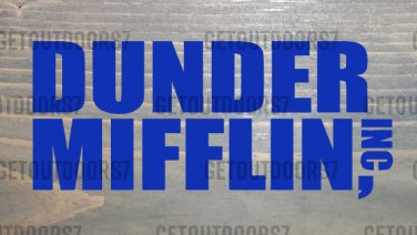 The Office Sticker Decal 3.5" Dunder Mifflin Bears Beets Battlestar Galactica XO