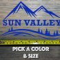 Sun Valley Sticker Decal Idaho Ski Mountain 8.5" Deer Big Sky Jackson Hole XO