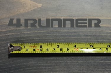 4Runner Sticker Decal Toyota 4 Runner 5.5" DIE CUT 5th Gen Mountains Gray XO