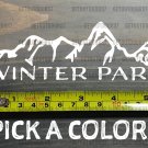 Winter Park Sticker Decal Mountain Ski 5.5" Die Cut Snowboard Colorado XO