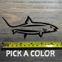 Redfish Sticker Decal 5.5" Red Fish Red Tail Fishing Fish Orvis AFTCO13 Simms XO