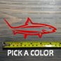 Redfish Sticker Decal 5.5" Red Fish Red Tail Fishing Fish Orvis AFTCO13 Simms XO