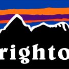 Brighton Sticker Decal Mountain Ski Utah 3" Wide Snow Bird Alta Solitude Park City PO