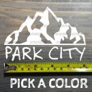 Park City Sticker Decal 5" Utah Brighton Alta Ski Mountain Snowboard Resort XO