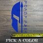 Molon Labe Sticker Decal Come And Take It Spartan Helmet Die Cut Red XO Tactical