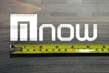Now Bindings Sticker Decal 5.5" Snowboard Yes Recon Select Pro Conda Brigade XO