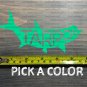 Tarpon Sticker Decal Fish 5.5" DIE Cut 13 Fishing Costa Pelagic AFTCO Penn XO