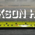 Jackson Hole Sticker Decal 8" Ski DIE CUT Tetons Snowboard Wyoming Grand Targhee
