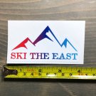 Ski The East Sticker Decal Springs 4" Wide Mountain Stratton Stowe Killington