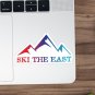 Ski The East Sticker Decal Springs 4" Wide Mountain Stratton Stowe Killington