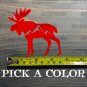 Moose Sticker Decal 3.5" DIE CUT Mountain Sitka Gear KUIU First Lite Hunting  XO