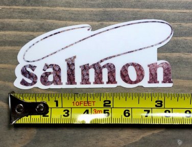 Salmon Sticker Fly Fishing Fish 3" Coho Red Chinook King Sage Fishpond PO