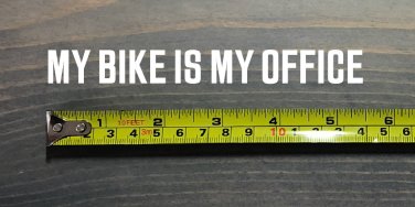 My Bike is My Office Sticker Decal 5.5" Bikes Frame SRAM Trek Ibis Yeti XO
