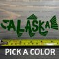 Alaska Salmon Sticker Decal 5.5" Fishing Fish Die Cut Simms Rapala Sage AFTCO XO