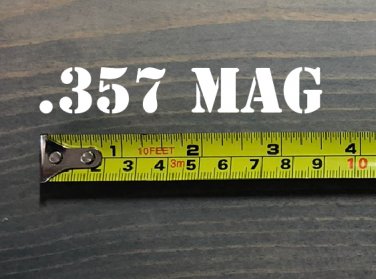 .357 MAG Sticker Decal 3.5" Ammo Can Box Label Ammunition Case DIE CUT XO