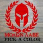 Molon Labe Sticker Decal Come And Take It Spartan Helmet Die CUt XO Tactical 3